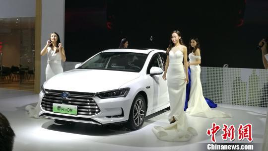 中级轿车--比亚迪秦Pro发布 郑小红 摄